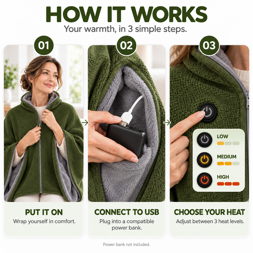 SnugCape™ Heated Wrap