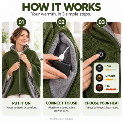SnugCape™ Heated Wrap